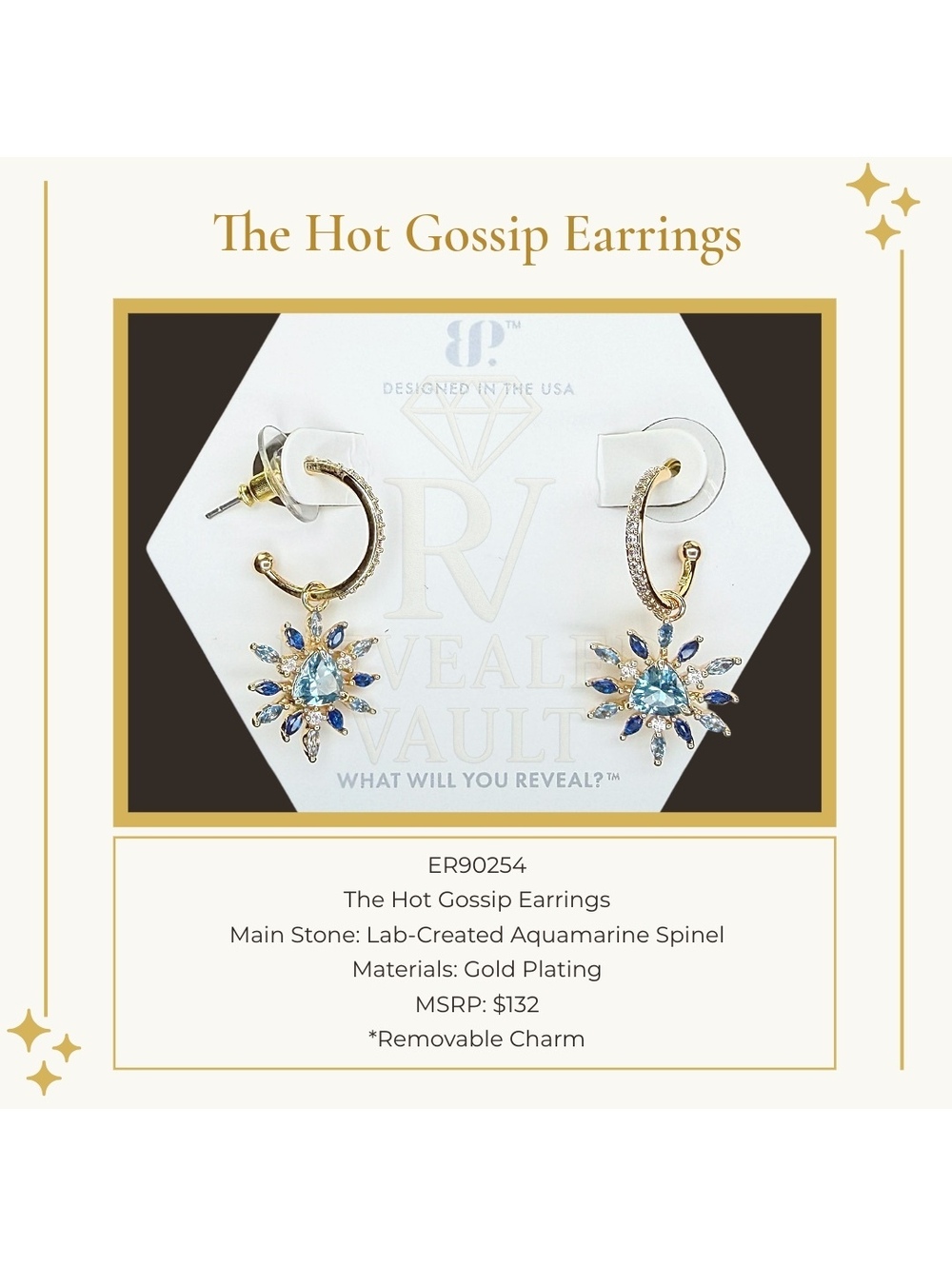 The Hot Gossip Earrings - OG
